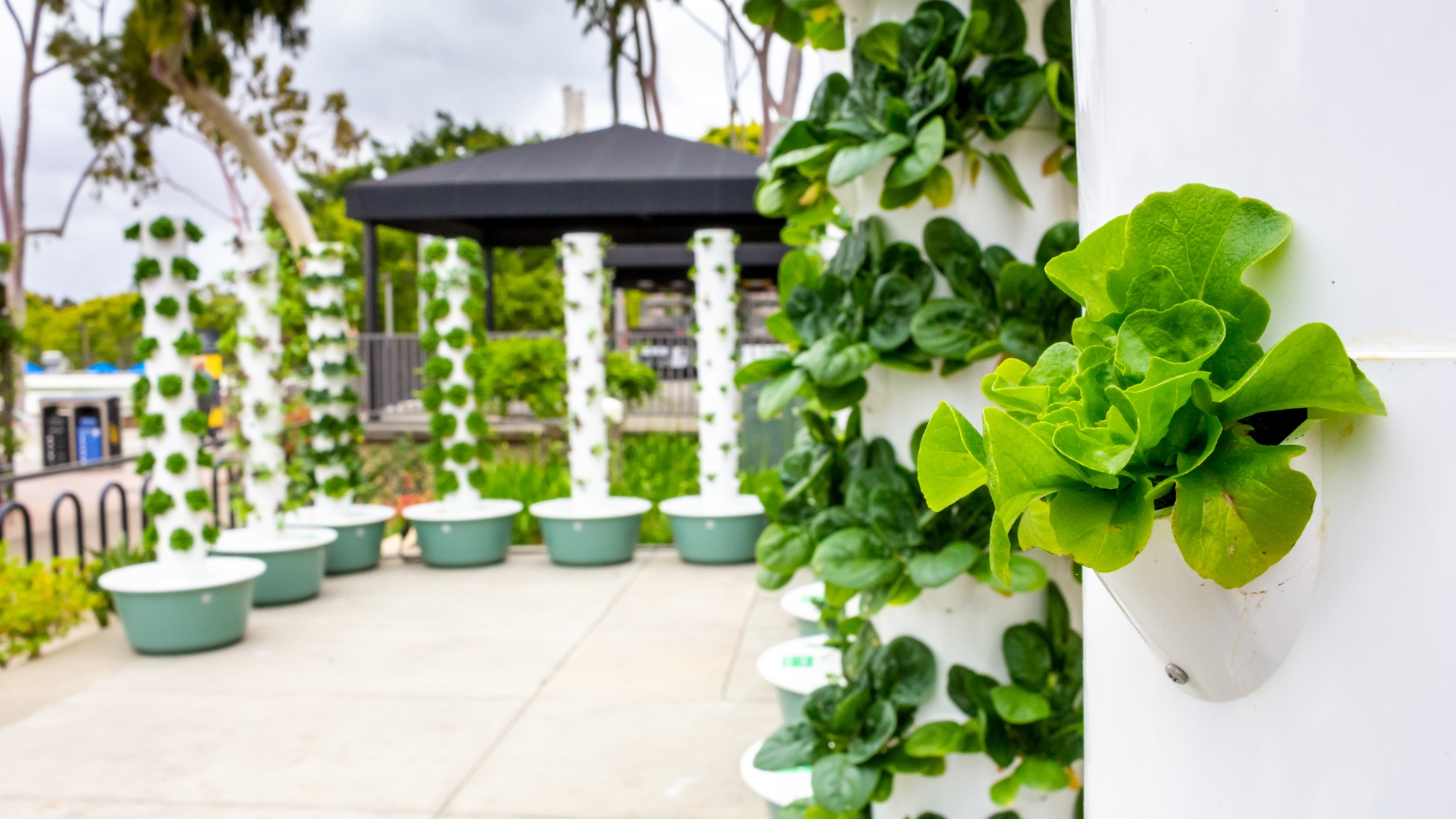 the  villa overlooks dramatic mountainous scenery